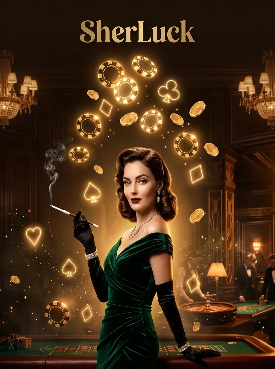 SherLuck affiliate landing preview
